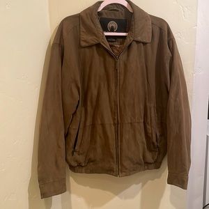 Weatherproof Brown Zip Up Jacket (Unisex)